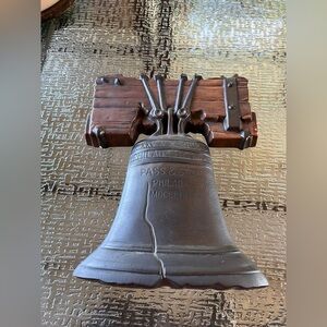 Ceramic Hand Painted Liberty Bell 1972